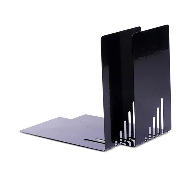 Bokstöd 14 x 8,5 x 14cm | Maul | metall | svart | 2st